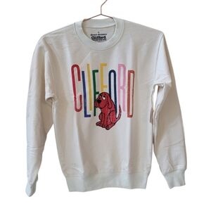 Desert Dreamer Clifford The Big Red Dog Graphic Sweatshirt Size XS